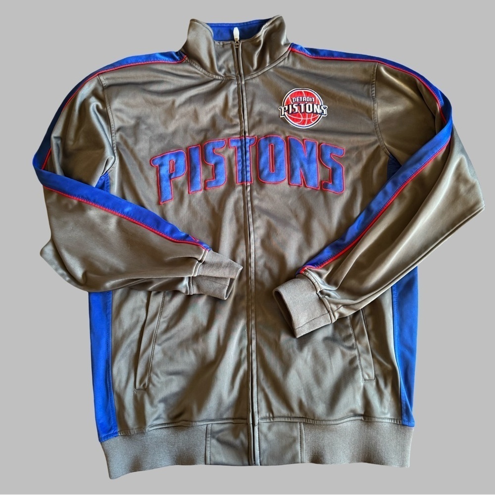 DETROIT PISTONS Men’s Warm up Track Jacket